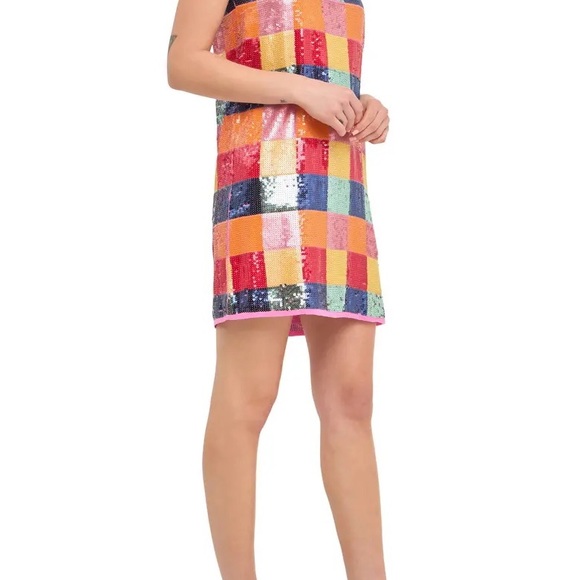 Like New | Endless Rose Check Sequin Minidress | Still @ Nordstrom as of Nov ‘22 - Picture 8 of 8